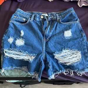 Jean shorts